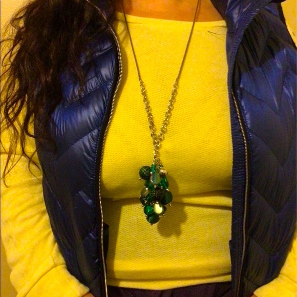 NWfT. Firstmeet. Purple Silver Long Necklace. - Picture 6 of 7